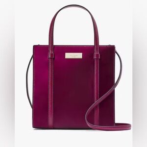 Kate Spade Kenzie Small Tote ✨ Dark Raspberry | crossbody